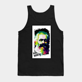 Karl Marx Popart Tank Top